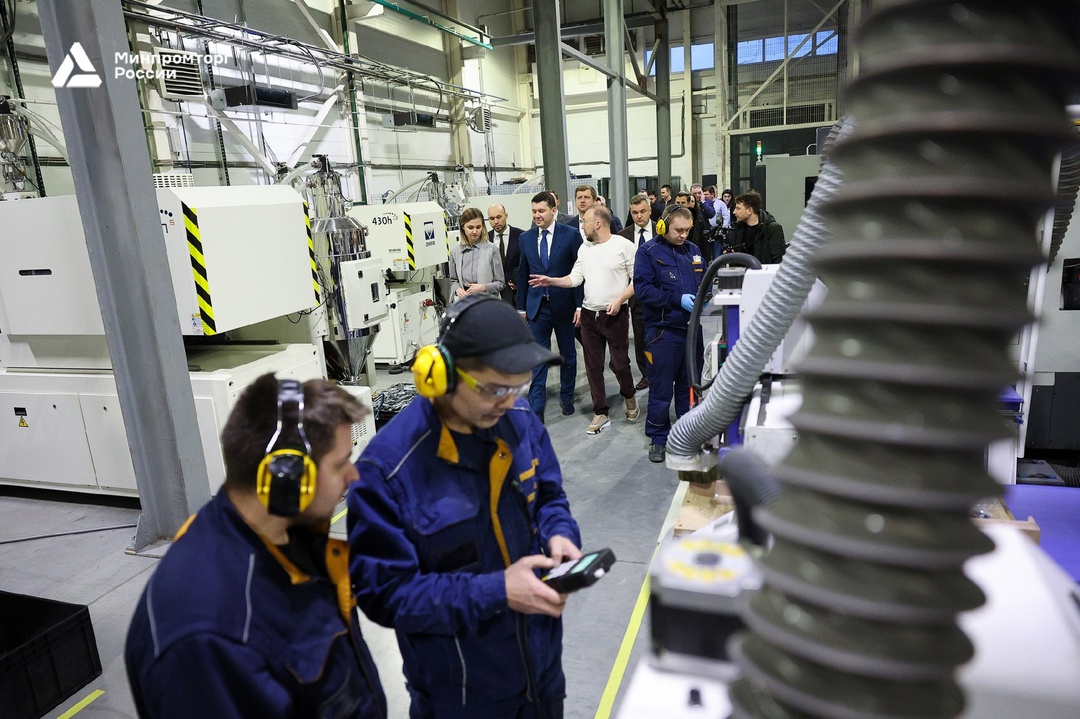 ️ Антон Алиханов побывал в индустриальном парке «Руднево»