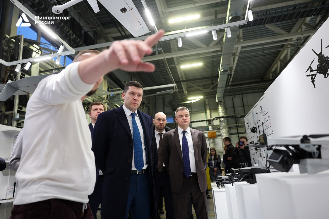 ️ Антон Алиханов побывал в индустриальном парке «Руднево»