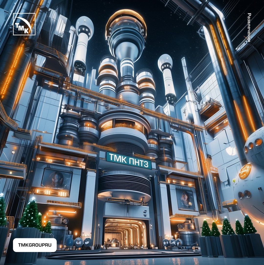 Как нейросеть видит заводы ТМК через 100 лет