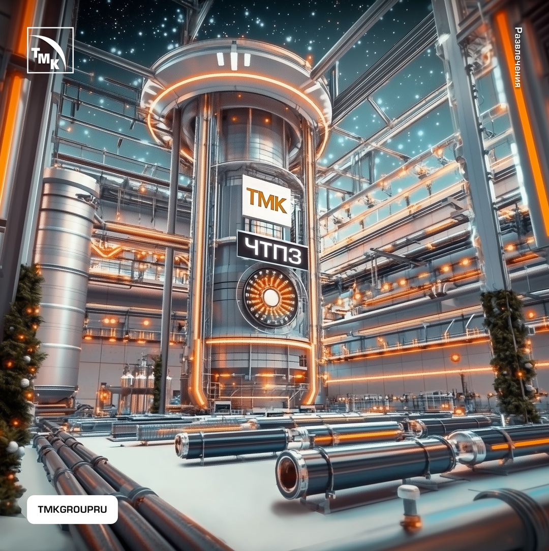 Как нейросеть видит заводы ТМК через 100 лет