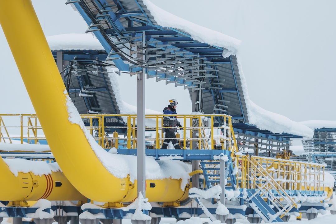 Начинаем неделю с фотографиями морозной сибирской тайги, окружающей Ковыктинское месторождение!