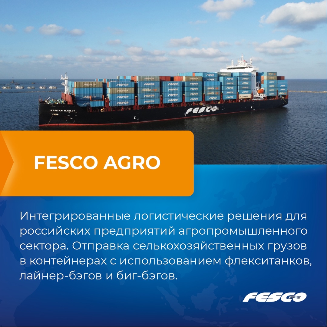 Удвоили контейнерные перевозки сельхозпродукции на экспорт