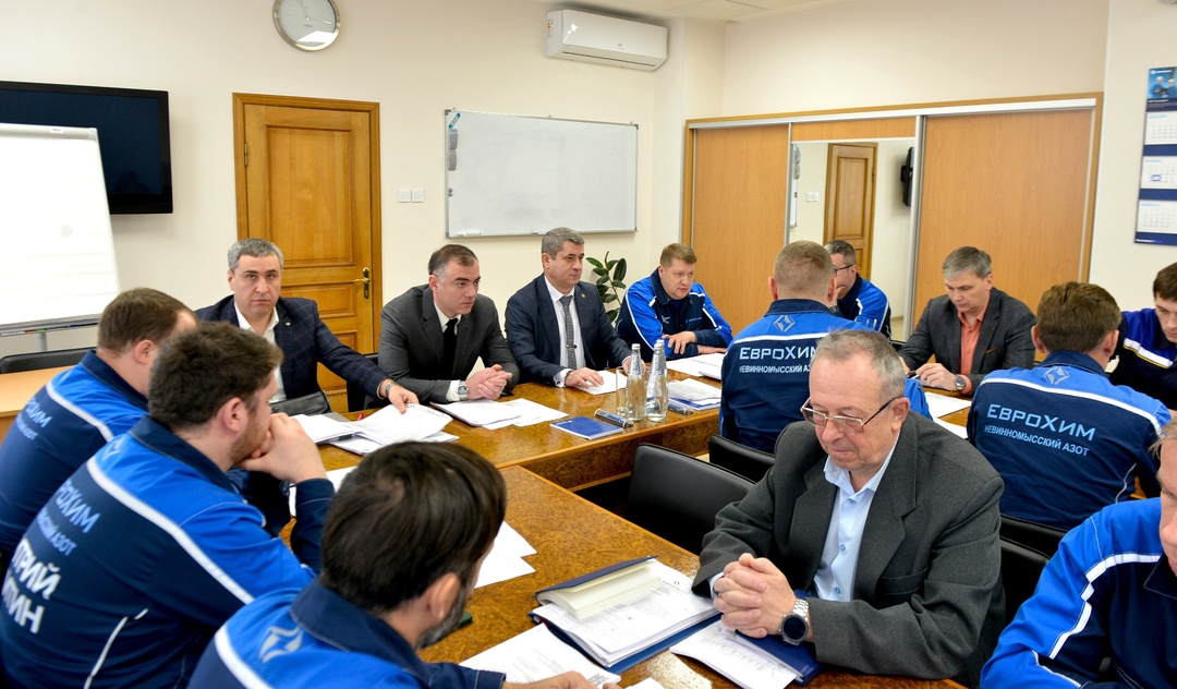 Ростехнадзор провёл совещание с представителями АО «Невинномысский Азот»