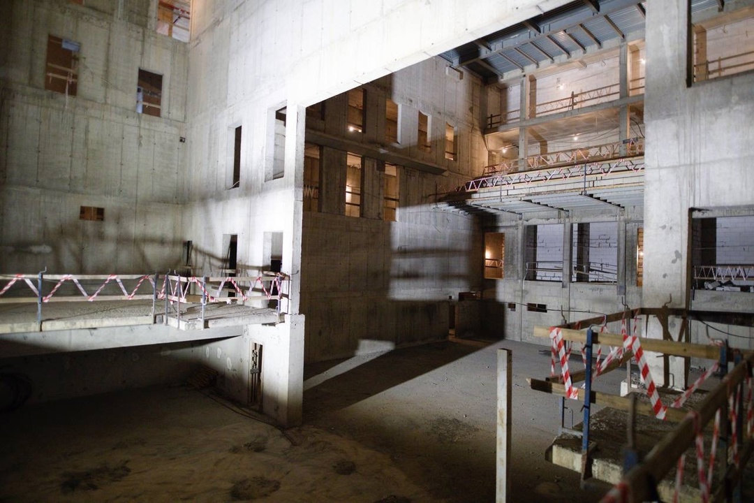 Министр строительства и ЖКХ РФ Ирек Файзуллин представил Председателю Совета Федерации Валентине Матвиенко объект Академического Малого драматического театра –…