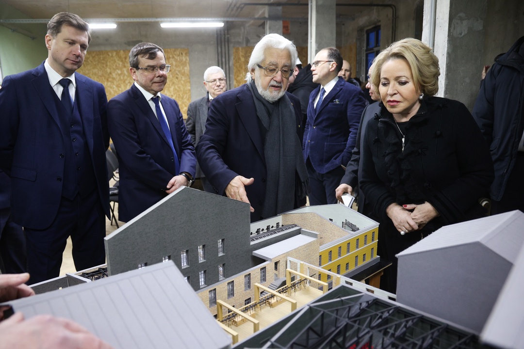 Валентина Матвиенко призвала совершить «строительный подвиг» и завершить возведение Театра Европы в Санкт-Петербурге к концу 2026 года