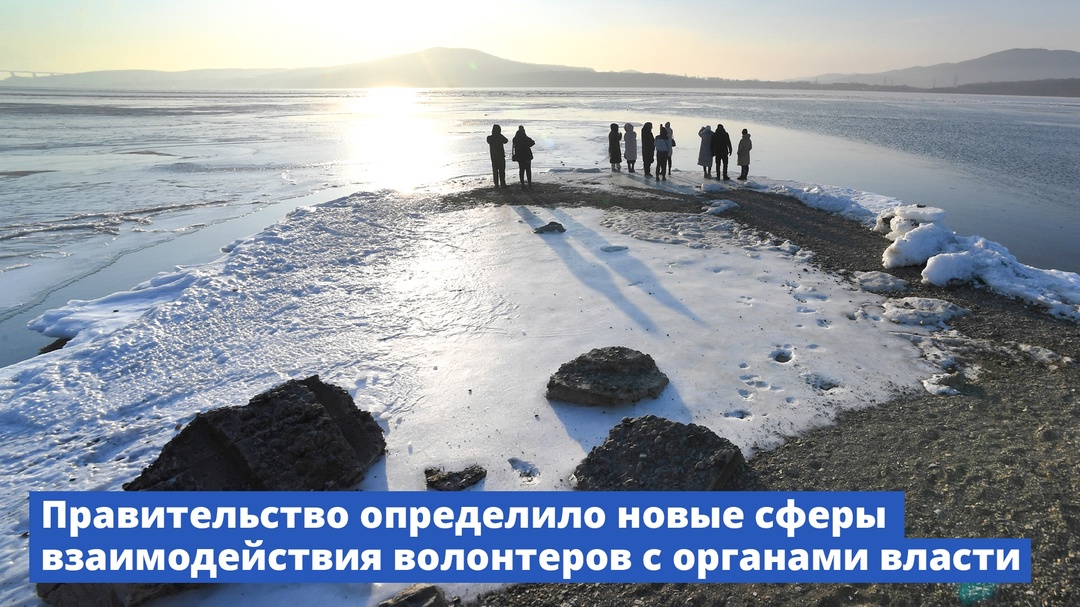 Правительство определило новые сферы взаимодействия волонтеров с органами власти