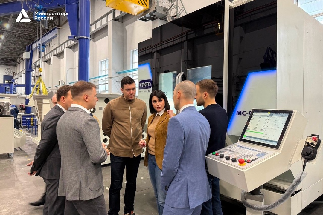 ️ Антон Алиханов посетил станкостроительный завод «Саста» в Рязанской области