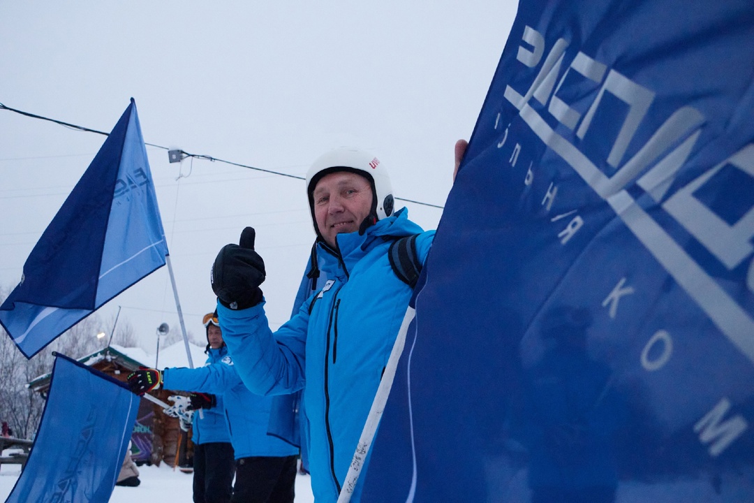 Наши горнолыжники приняли участие в фестивале «Блистающий Югус» в Междуреченске