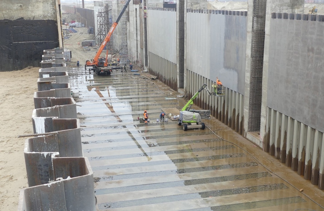 В Ростовской области продолжается реконструкция Багаевского гидроузла