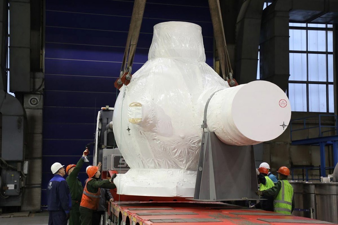 Мощная отгрузка: предприятиями Машиностроительного дивизиона «Росатома» изготовлены четыре насосных агрегата для седьмого энергоблока АЭС «Тяньвань» и комплект…