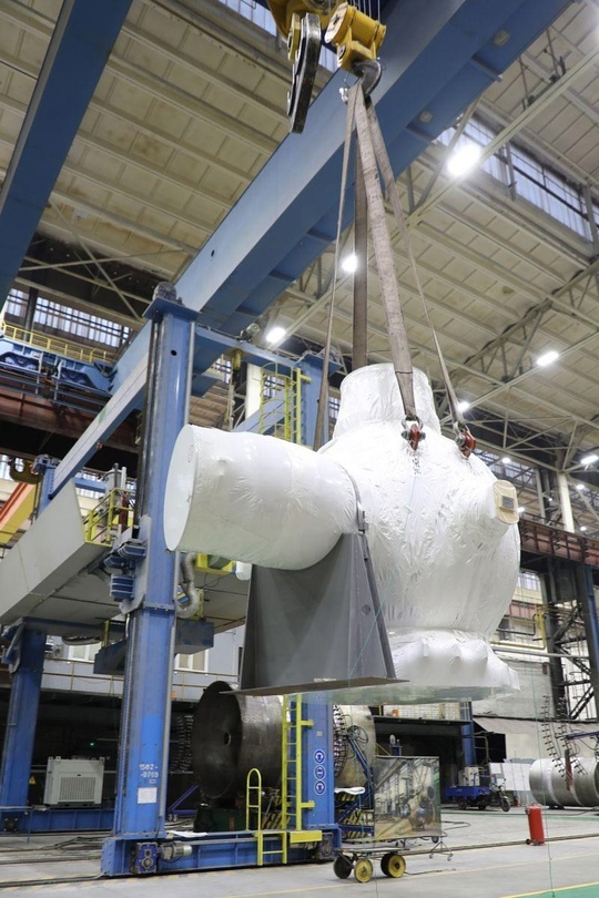 Мощная отгрузка: предприятиями Машиностроительного дивизиона «Росатома» изготовлены четыре насосных агрегата для седьмого энергоблока АЭС «Тяньвань» и комплект…