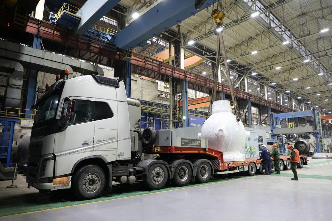 Мощная отгрузка: предприятиями Машиностроительного дивизиона «Росатома» изготовлены четыре насосных агрегата для седьмого энергоблока АЭС «Тяньвань» и комплект…