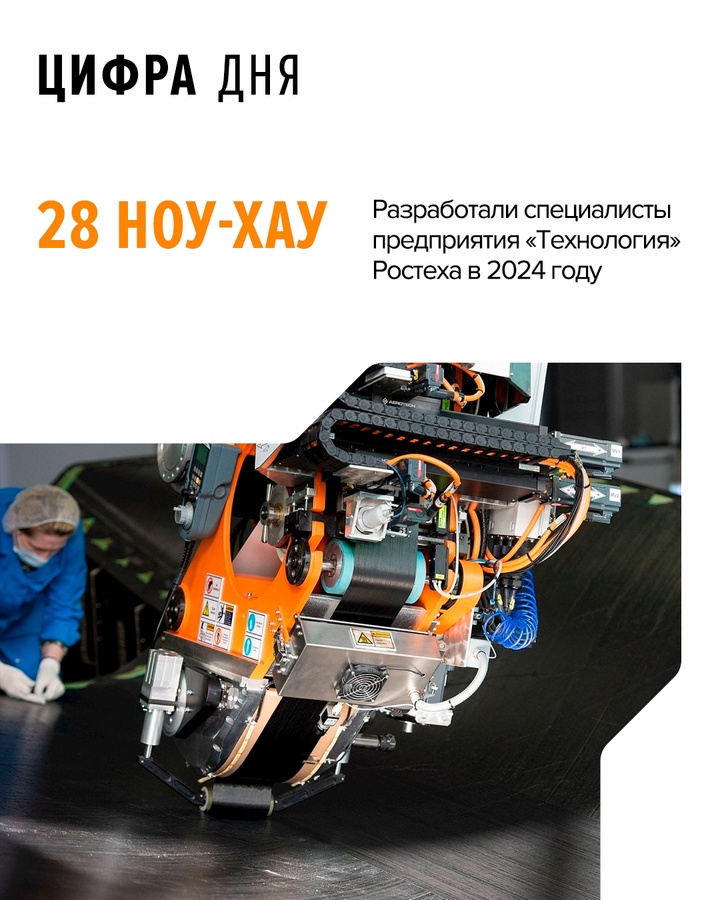 Помимо этого, за прошедший год ОНПП «Технология» им. А. Г. Ромашина получило 41 патент и завершило четыре научно-исследовательских работы