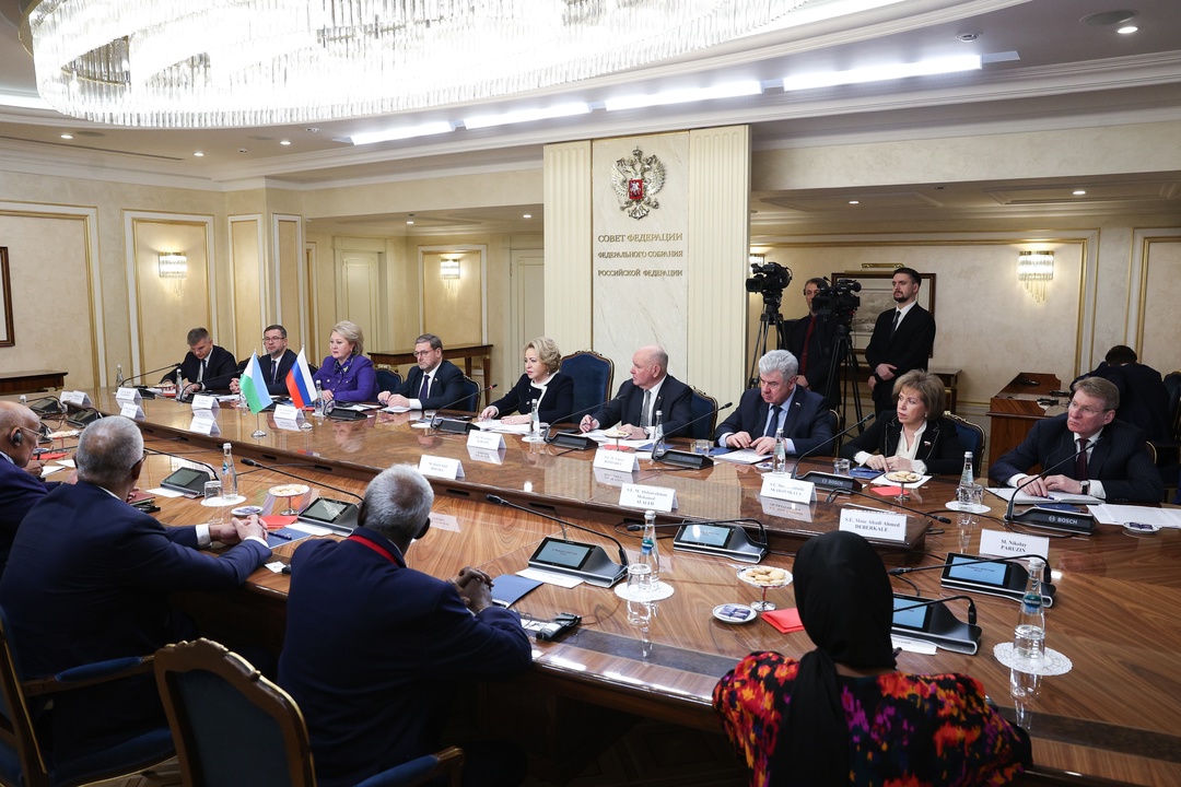 Председатель Совета Федерации Валентина Матвиенко провела встречу с Председателем Национального собрания Республики Джибути Дилейтой Мохамедом Дилейтой