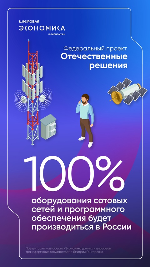 Дмитрий Григоренко представил национальный проект «Экономика данных и цифровая трансформация государства»