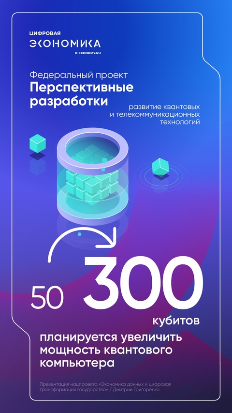 Дмитрий Григоренко представил национальный проект «Экономика данных и цифровая трансформация государства»