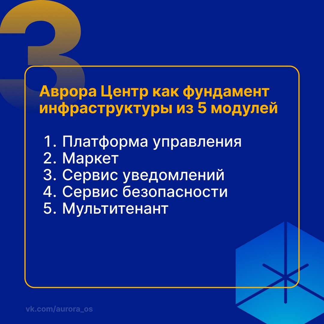 Сегодня в карточках мы рассказываем вам о платформе управления Аврора Центр