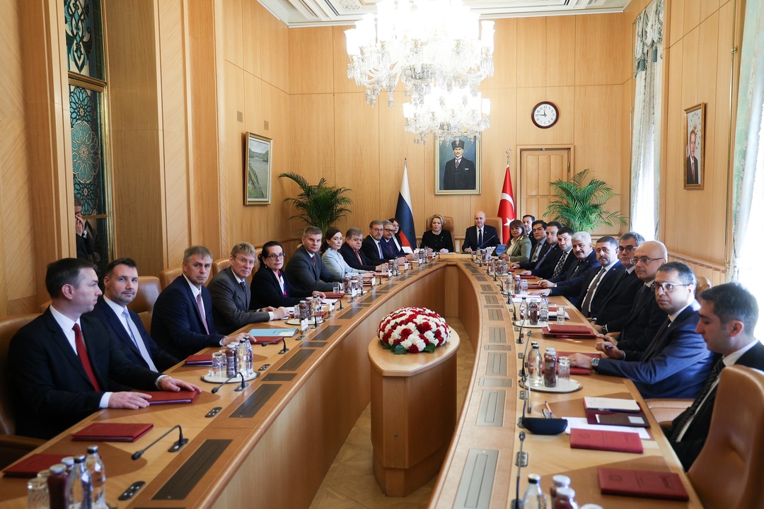 Валентина Матвиенко: Парламентарии России и Турции будут содействовать реализации амбициозных планов лидеров двух стран