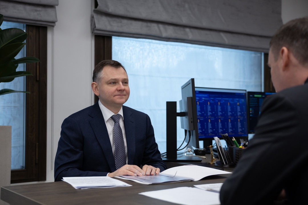 Вице-премьер Дмитрий Патрушев провел рабочую встречу с врио губернатора Ростовской области Юрием Слюсарем