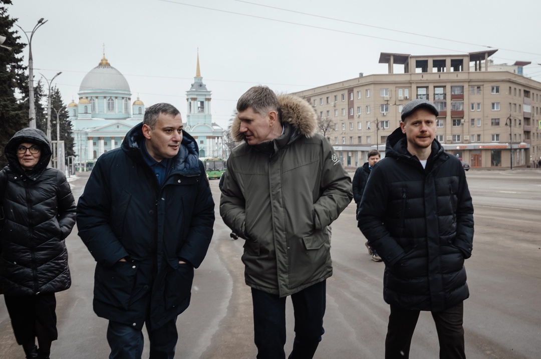 Максим Решетников посетил Курскую область