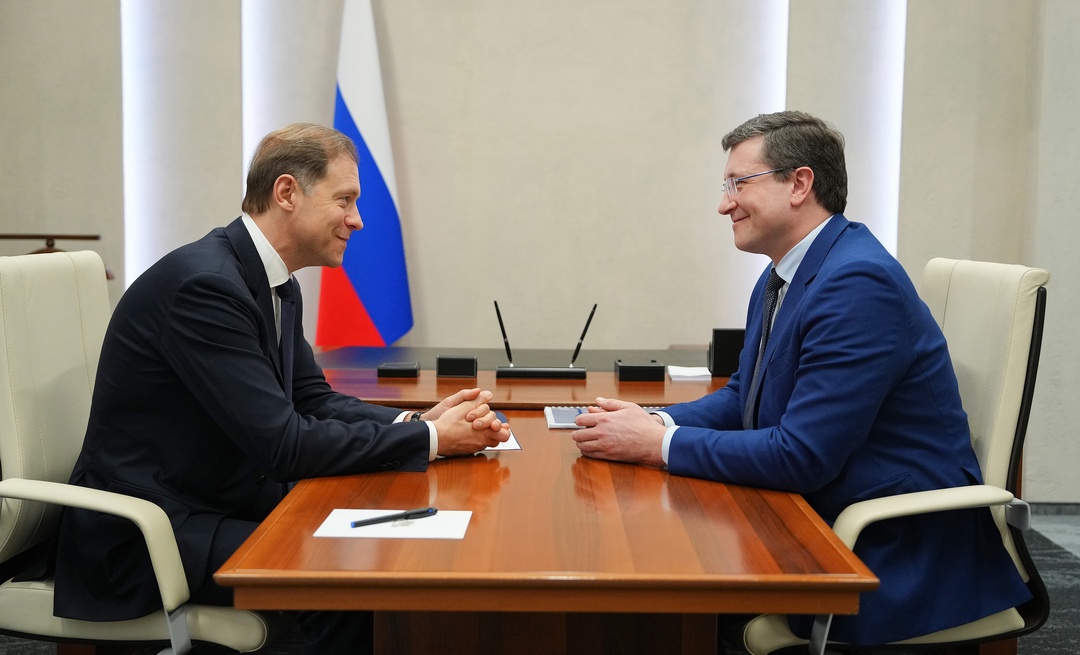 Денис Мантуров встретился с губернатором Нижегородской области