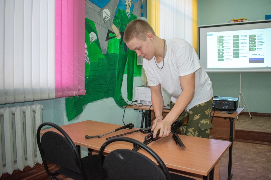 Амурские газовики оказали поддержку детскому военно-патриотическому клубу «Беркут», который работает в Доме детского творчества города Свободного