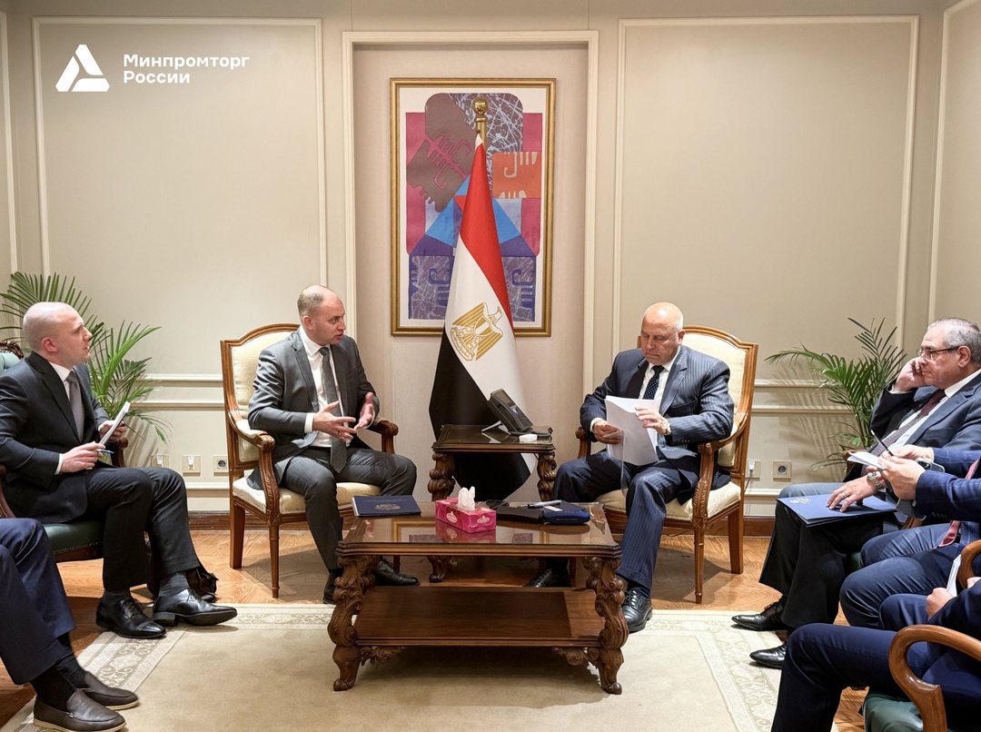 Роман Чекушов совершил рабочую поездку в Египет