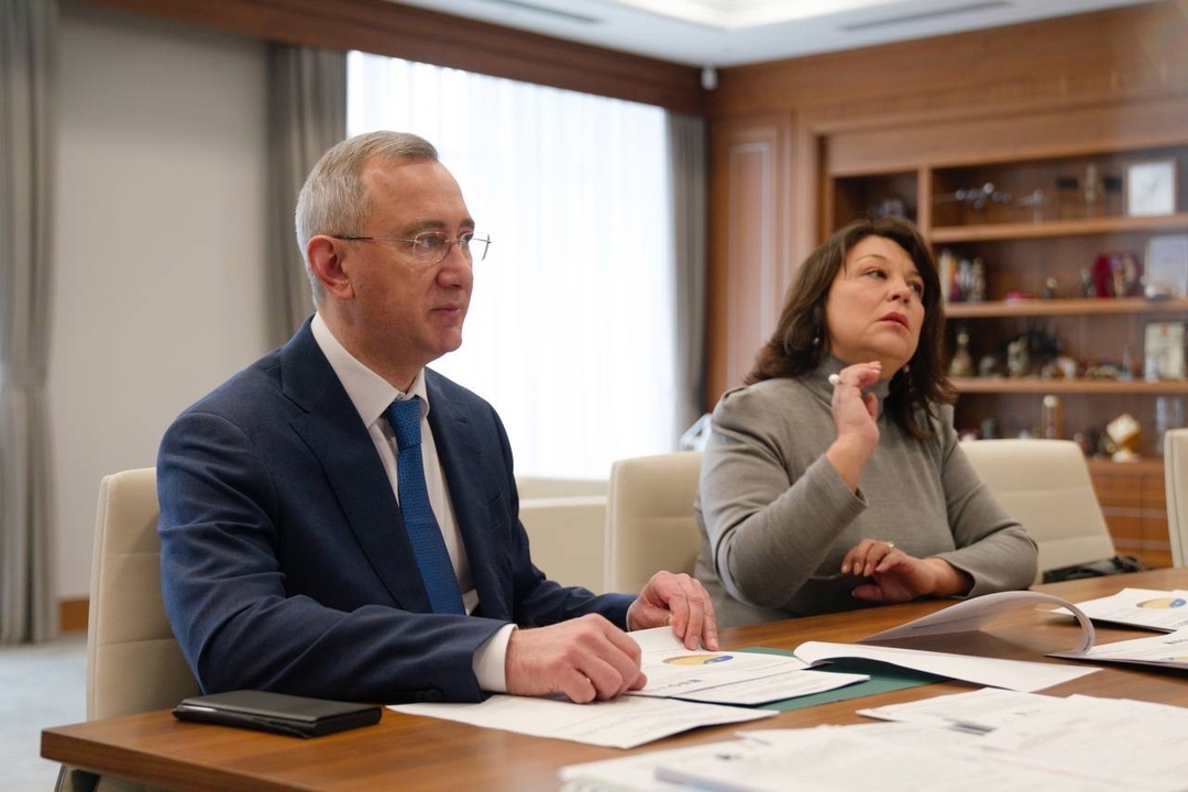 Министр строительства и ЖКХ РФ Ирек Файзуллин провел рабочую встречу с губернатором Калужской области Владиславом Шапшой