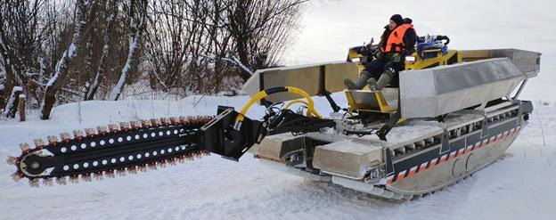 Специалисты «Транснефть – Подводсервис» приняли участие в испытаниях ледорезных машин