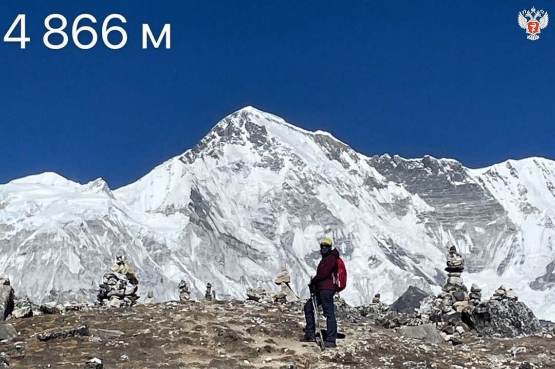 Хирург НМИЦ онкологии Минздрава России г. Ростова-на-Дону совершила восхождение на вершину рядом с Эверестом