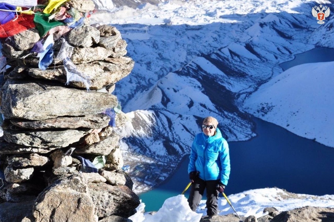 Хирург НМИЦ онкологии Минздрава России г. Ростова-на-Дону совершила восхождение на вершину рядом с Эверестом