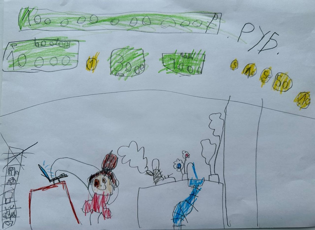 Друзья, Мясной бизнес «Русагро» завершил сбор рисунков в рамках творческого конкурса «Профессия мамы глазами ребенка»