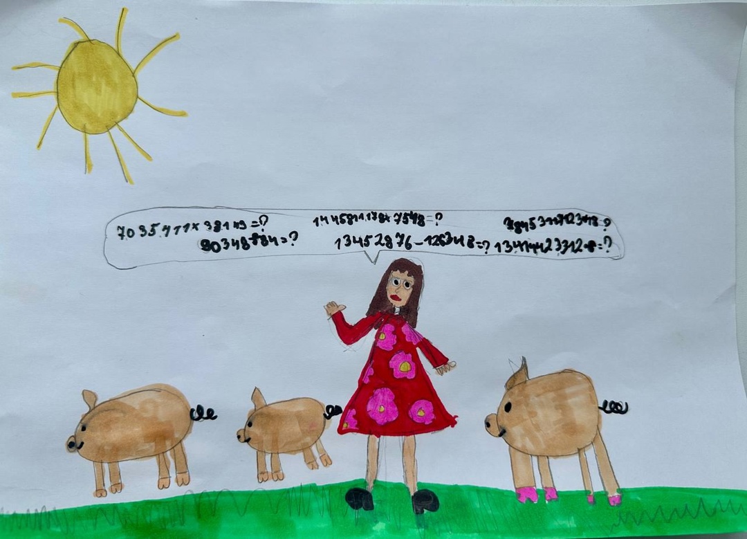 Друзья, Мясной бизнес «Русагро» завершил сбор рисунков в рамках творческого конкурса «Профессия мамы глазами ребенка»