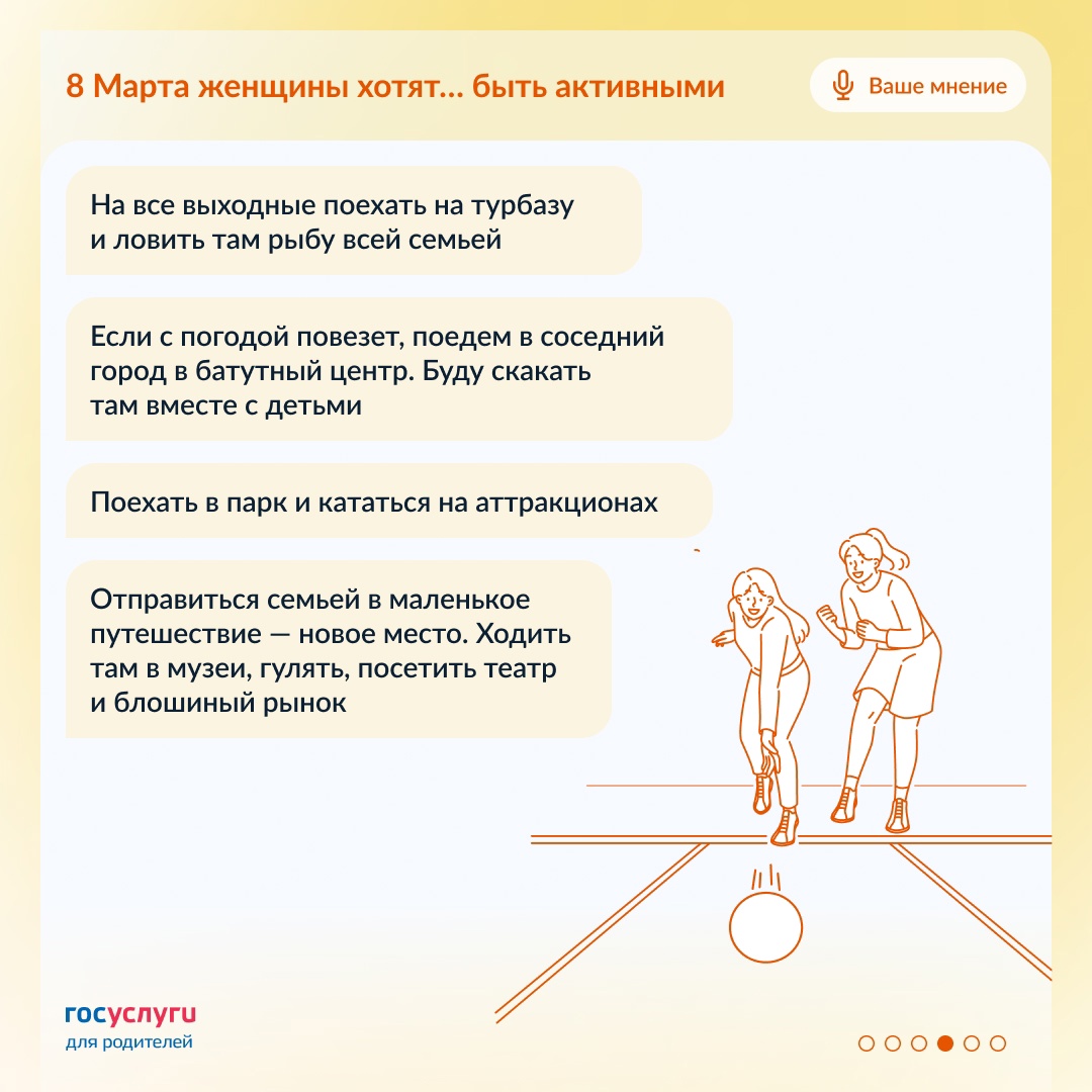 С праздником, настоящие женщины! Сегодня ваш день. И так должно быть всегда.