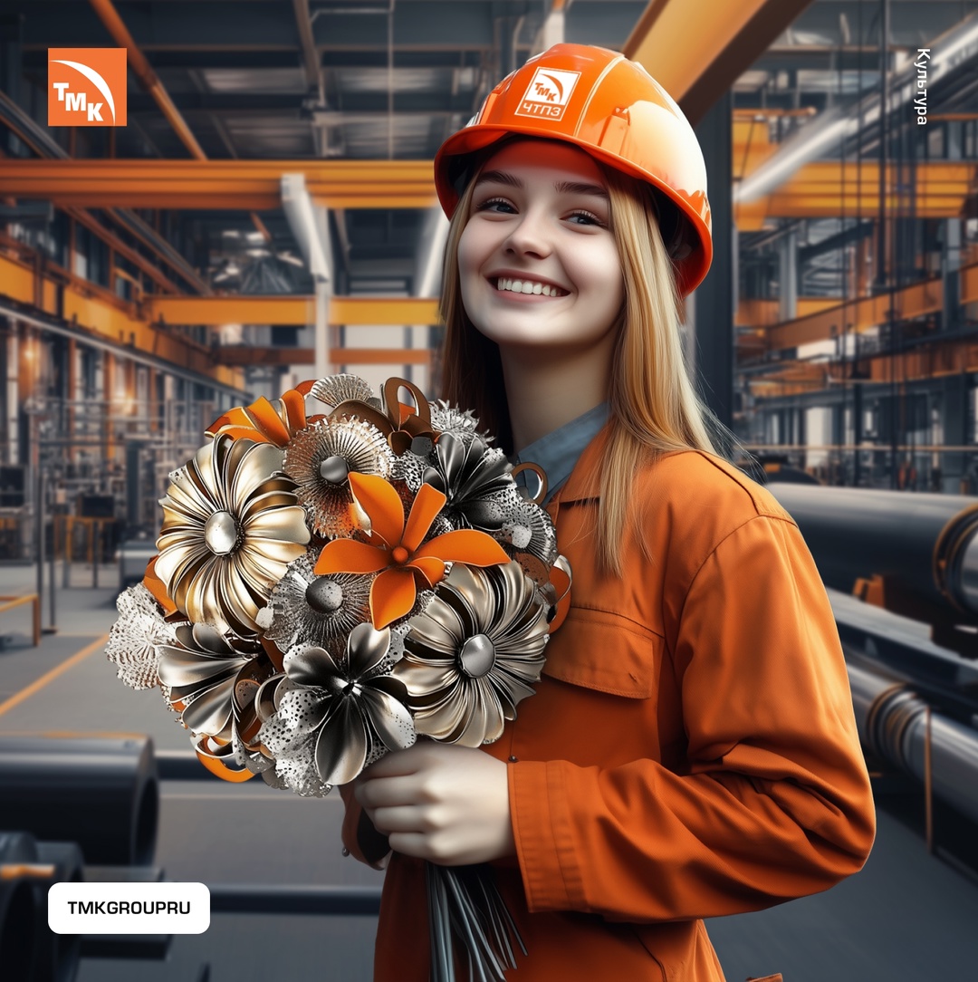 С Международным женским днем! Сегодня мы от души поздравляем и благодарим всех женщин, и конечно же, сотрудниц ТМК