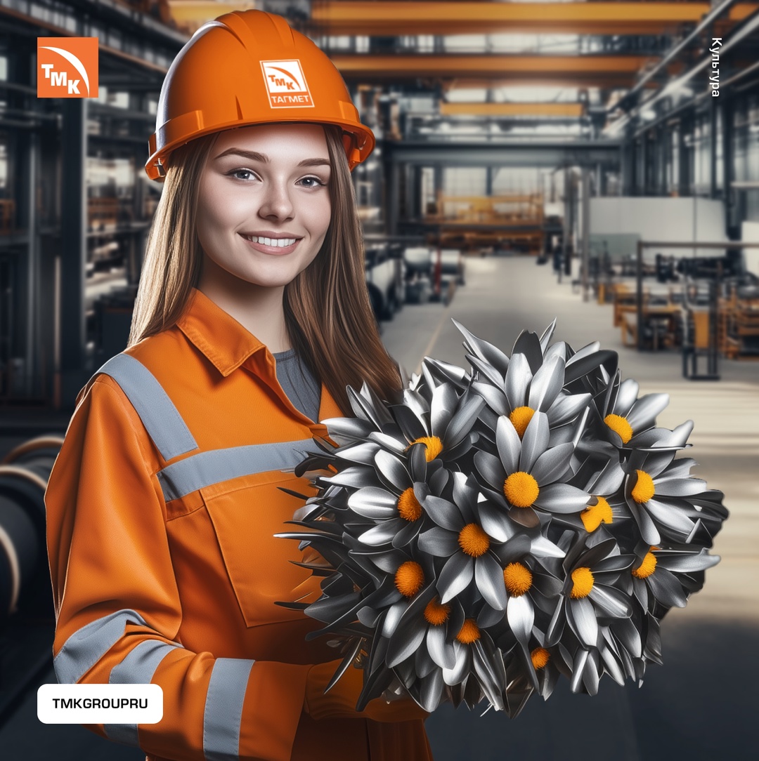 С Международным женским днем! Сегодня мы от души поздравляем и благодарим всех женщин, и конечно же, сотрудниц ТМК