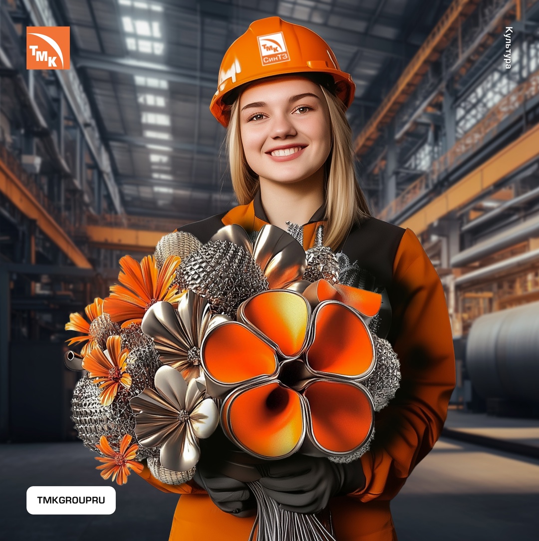 С Международным женским днем! Сегодня мы от души поздравляем и благодарим всех женщин, и конечно же, сотрудниц ТМК