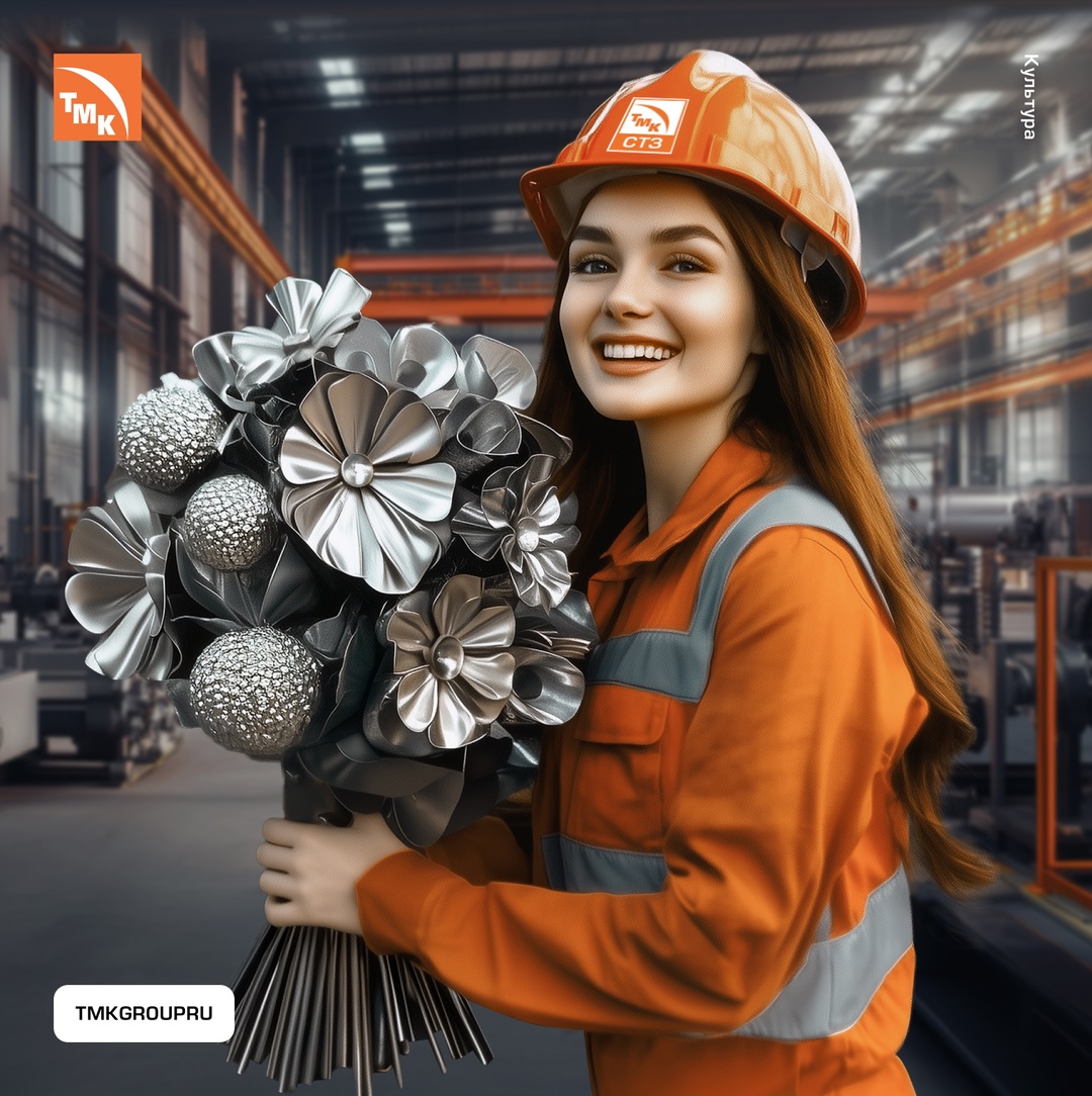 С Международным женским днем! Сегодня мы от души поздравляем и благодарим всех женщин, и конечно же, сотрудниц ТМК