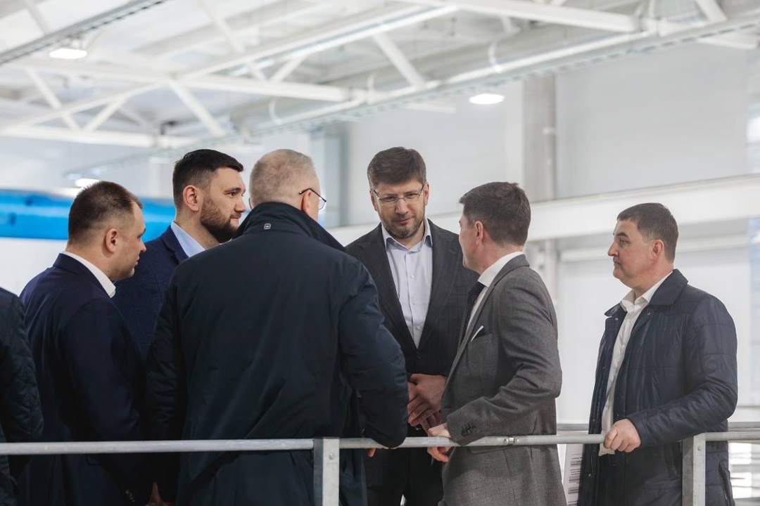 Первый замминистра Александр Ломакин посетил инфраструктурные объекты Липецкой области, строящиеся в рамках нацпроекта «Инфраструктура для жизни»