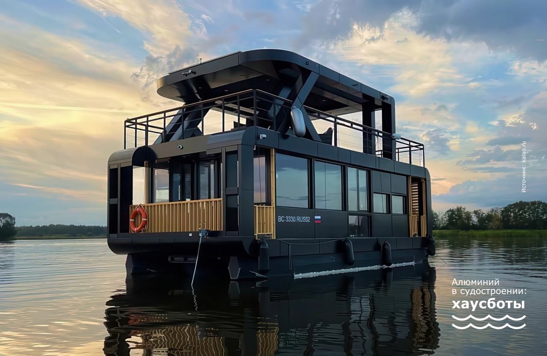 Мода на хаусботы пришла и в нашу страну