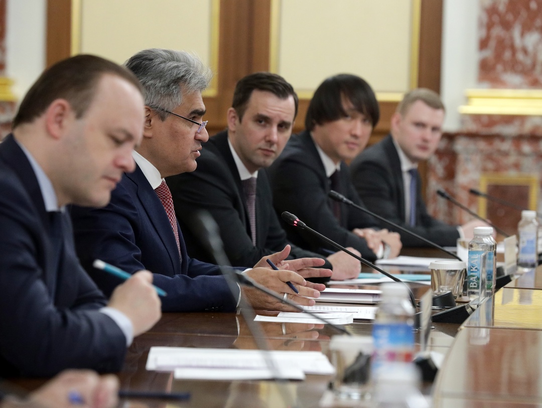 Состоялась встреча депутатов фракции «Новые люди» с Председателем Правительства Михаилом Мишустиным.