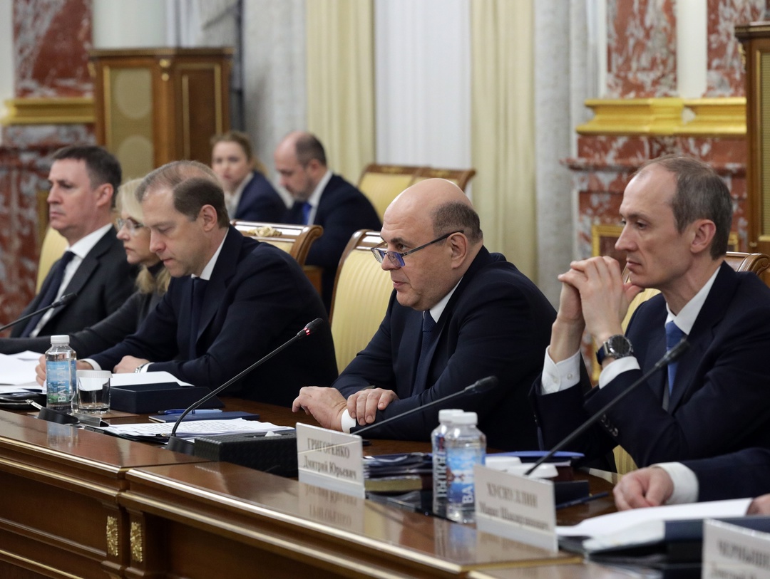 Состоялась встреча депутатов фракции «Новые люди» с Председателем Правительства Михаилом Мишустиным.