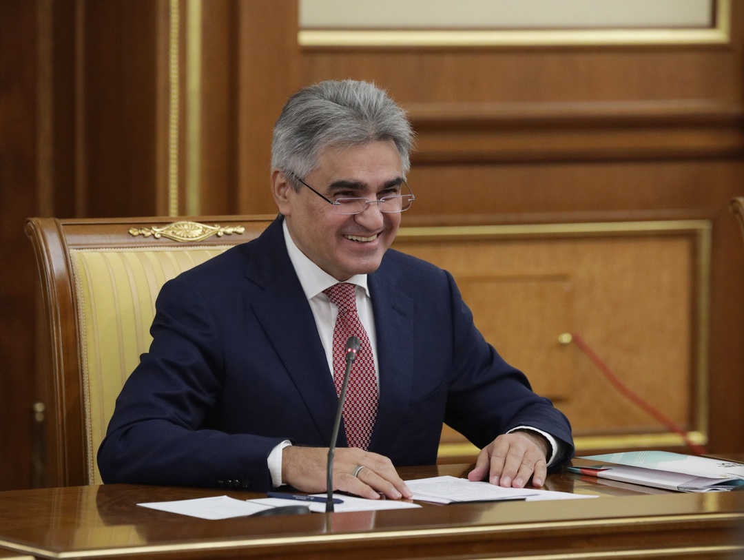 Состоялась встреча депутатов фракции «Новые люди» с Председателем Правительства Михаилом Мишустиным.