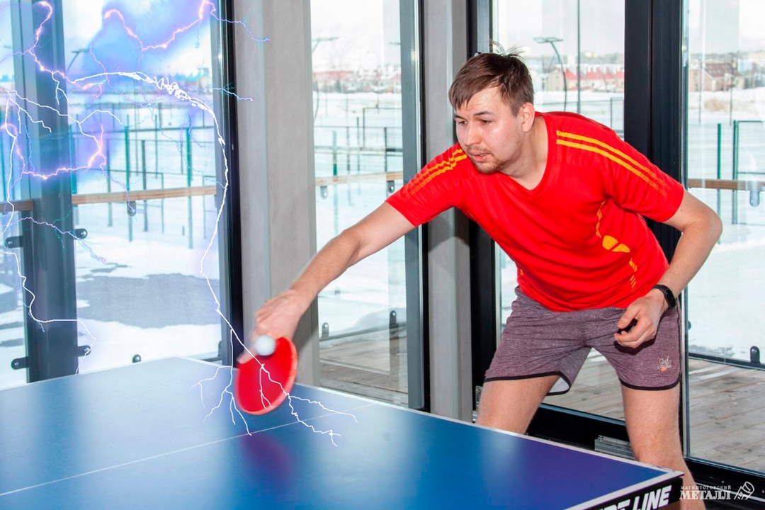 Когда заводчане берут в руки не молот, а ракетку!