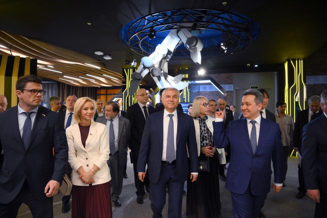 Председатель Государственной Думы посетил главный IT-парк Узбекистана.