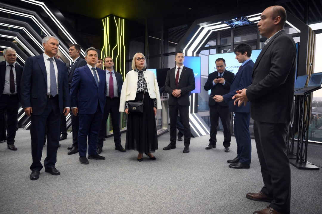 Председатель Государственной Думы посетил главный IT-парк Узбекистана.