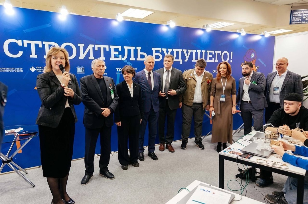 На «Российской строительной неделе» впервые работает интерактивная профориентационная площадка «Я – строитель будущего!»