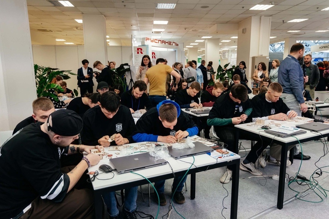 На «Российской строительной неделе» впервые работает интерактивная профориентационная площадка «Я – строитель будущего!»