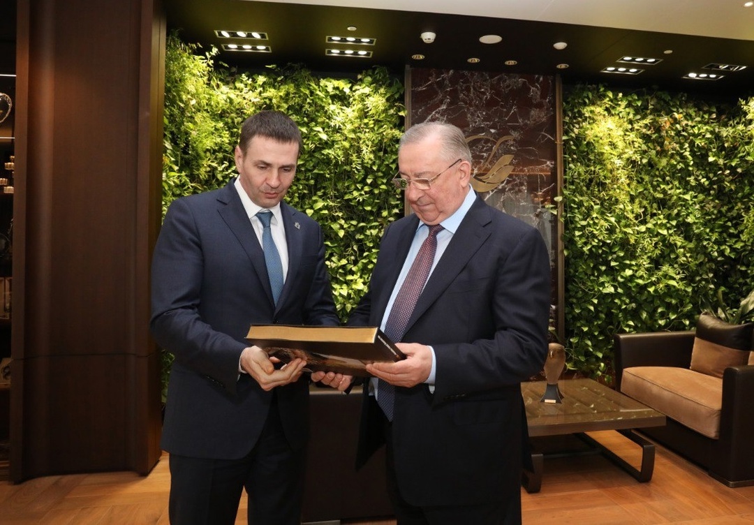 Президент ПАО «Транснефть» Н.П. Токарев провел рабочую встречу с губернатором Хабаровского края Д.В. Демешиным