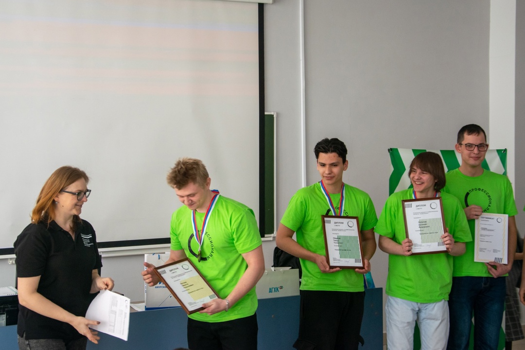 Призёры регионального этапа Всероссийского конкурса профессионального мастерства пройдут по профильному направлению пройдут стажировку на Амурском ГПЗ